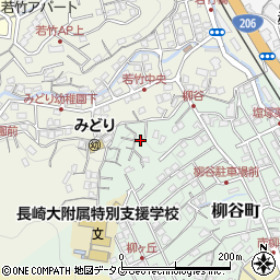 長崎県長崎市柳谷町25-12周辺の地図