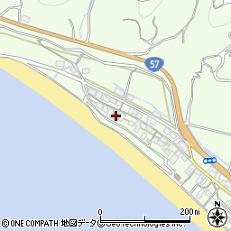 長崎県雲仙市千々石町丙1192周辺の地図