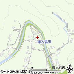 高知県土佐清水市加久見周辺の地図