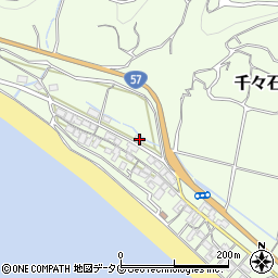 長崎県雲仙市千々石町丙1105周辺の地図