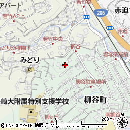 長崎県長崎市柳谷町24-24周辺の地図