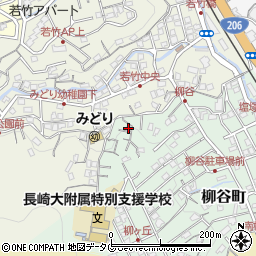 長崎県長崎市柳谷町26-24周辺の地図