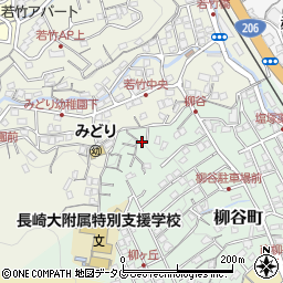長崎県長崎市柳谷町25-13周辺の地図