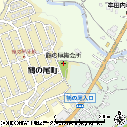 長崎県長崎市鶴の尾町2002周辺の地図