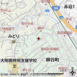 長崎県長崎市柳谷町24-5周辺の地図