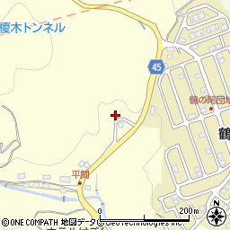 長崎県長崎市平間町1235周辺の地図