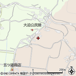 長崎県雲仙市千々石町丁96周辺の地図