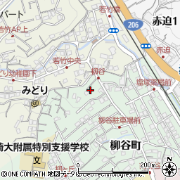 長崎県長崎市柳谷町24-37周辺の地図