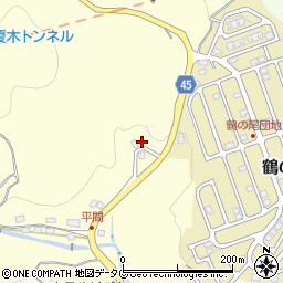 長崎県長崎市平間町1248周辺の地図