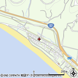 長崎県雲仙市千々石町丙1191周辺の地図