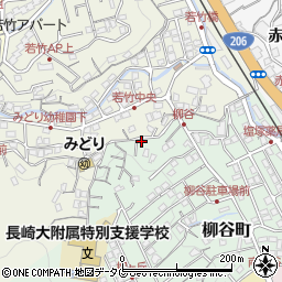 長崎県長崎市柳谷町25-28周辺の地図