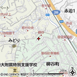 長崎県長崎市柳谷町24-38周辺の地図
