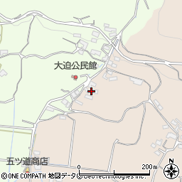 長崎県雲仙市千々石町丁98周辺の地図