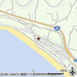 長崎県雲仙市千々石町丙1186周辺の地図