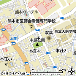 西松建設株式会社　熊本営業所周辺の地図