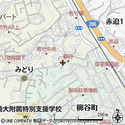 長崎県長崎市柳谷町24-28周辺の地図