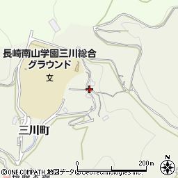 長崎県長崎市三川町19周辺の地図