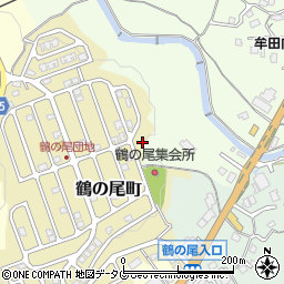 長崎県長崎市鶴の尾町16周辺の地図