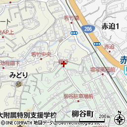 長崎県長崎市柳谷町13-16周辺の地図