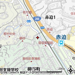 長崎県長崎市柳谷町7-20周辺の地図