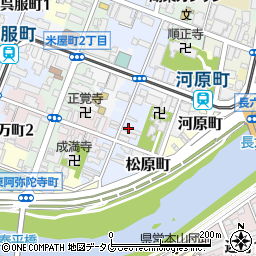 熊本県熊本市中央区紺屋町周辺の地図