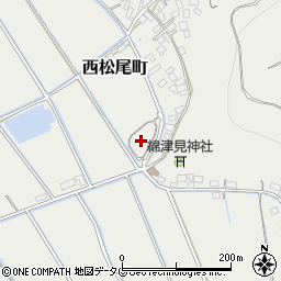松尾町梅洞公園周辺の地図