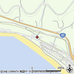 長崎県雲仙市千々石町丙1118周辺の地図