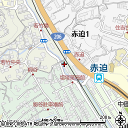 長崎県長崎市柳谷町6-9周辺の地図