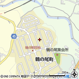 長崎県長崎市鶴の尾町19周辺の地図