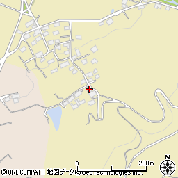 熊本県上益城郡益城町下陳798-1周辺の地図