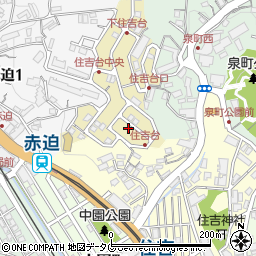 長崎県長崎市住吉台町10-3周辺の地図