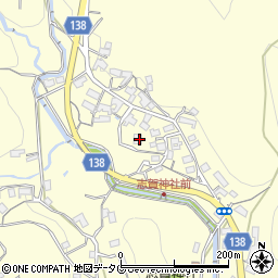 長崎県諫早市飯盛町古場846-1周辺の地図