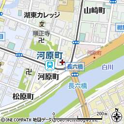 共栄火災海上保険株式会社　九州支店熊本支社周辺の地図