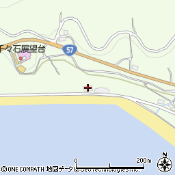 長崎県雲仙市千々石町丙1151周辺の地図