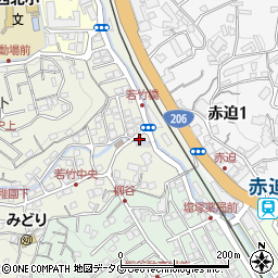 沖田アパート周辺の地図