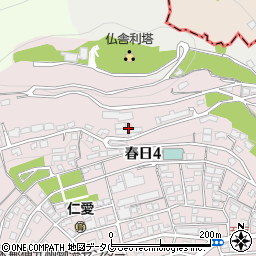 花岡城ホテルビュー周辺の地図