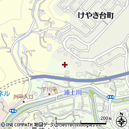 長崎県長崎市けやき台町6周辺の地図