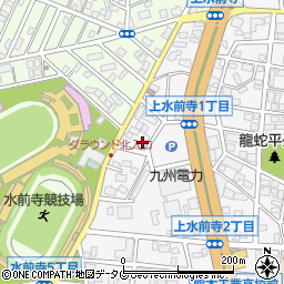 大江電機株式会社　熊本営業所周辺の地図