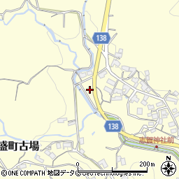 長崎県諫早市飯盛町古場1337周辺の地図