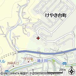 長崎県長崎市けやき台町6-3周辺の地図