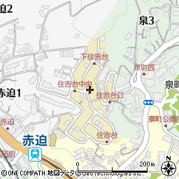 長崎県長崎市住吉台町3-11周辺の地図
