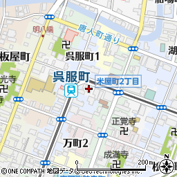 ラフレシーサ熊本駅東周辺の地図