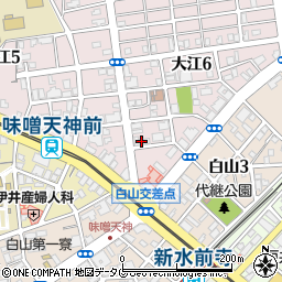 熊本消毒サービス株式会社周辺の地図