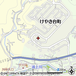 長崎県長崎市けやき台町5-18周辺の地図