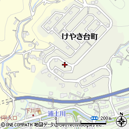 長崎県長崎市けやき台町5-10周辺の地図