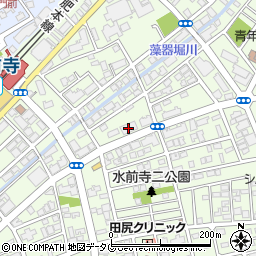 西鉄シー・イー・コンサルタント株式会社熊本営業所周辺の地図
