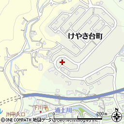 長崎県長崎市けやき台町5-19周辺の地図