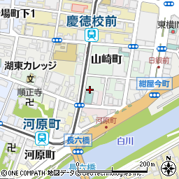 パスート２４山崎町コイン駐車場周辺の地図
