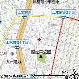 コスモ電材（株）　熊本東バイパス店周辺の地図