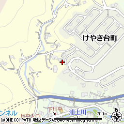 長崎県長崎市けやき台町7-7周辺の地図